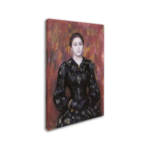 Renoir 'Portrait Of Madame Paulin' Canvas Art,22x32